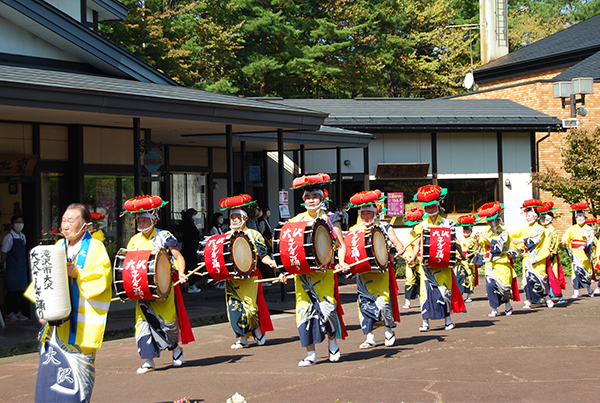郷土芸能披露：大沢さんさ踊り保存会